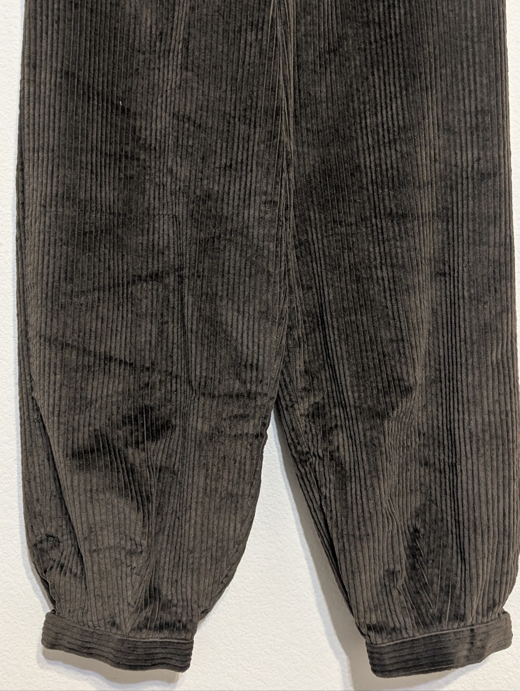 Gorsuch Ltd Women's Brown Wale Corduroy Pants Size 10p Buckle Cuff Hem Euc — image 3 of 8